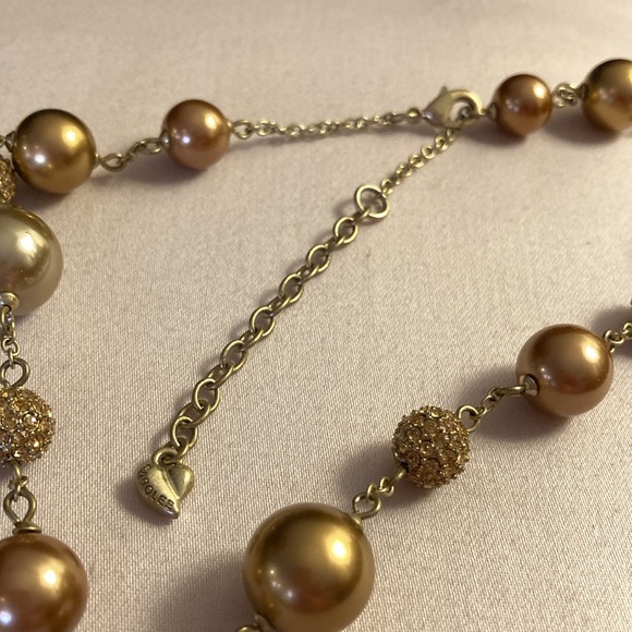 NWOT - Erica Lyons Fashion Jewellery Beaded Necklace and Matching Earring Set - Picture 4 of 6